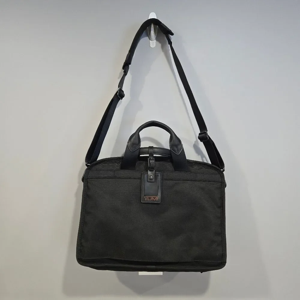 🐢 TUMI Alpha Expandable Organizer Laptop Briefcase